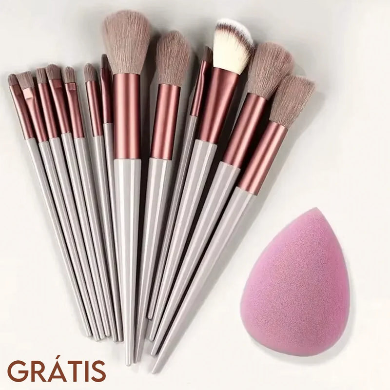 Limpador de Pincel de Maquiagem 3 em 1 MakeClean™ [Brinde Kit Completo de Pinceis]