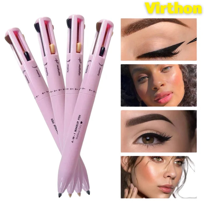 Caneta de Maquiagem 4 em 1 GlamVir