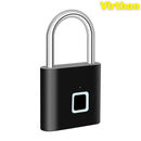 Cadeado por Impressão Digital Recarregável USB