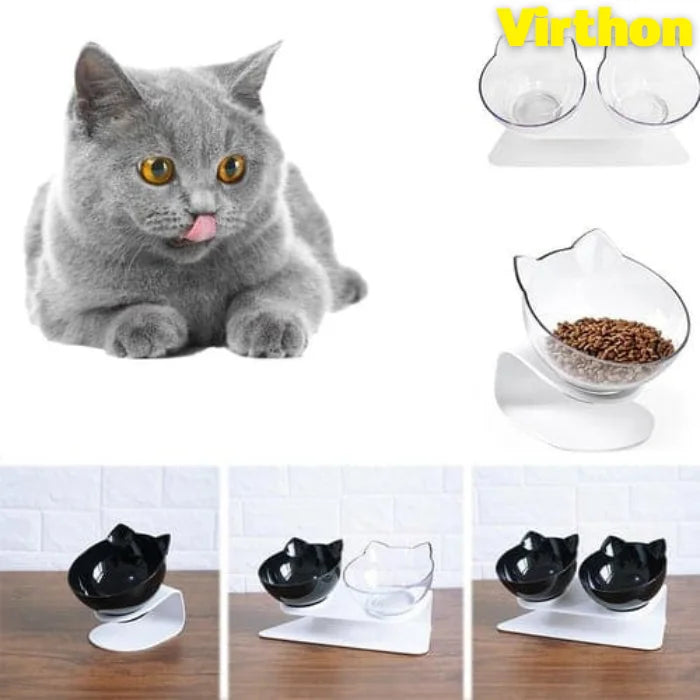 Tigela Ortopédica Anti Vômito para Gatos
