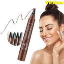 Caneta Fio a Fio Natural Microblading para Sobrancelha a Prova D'água