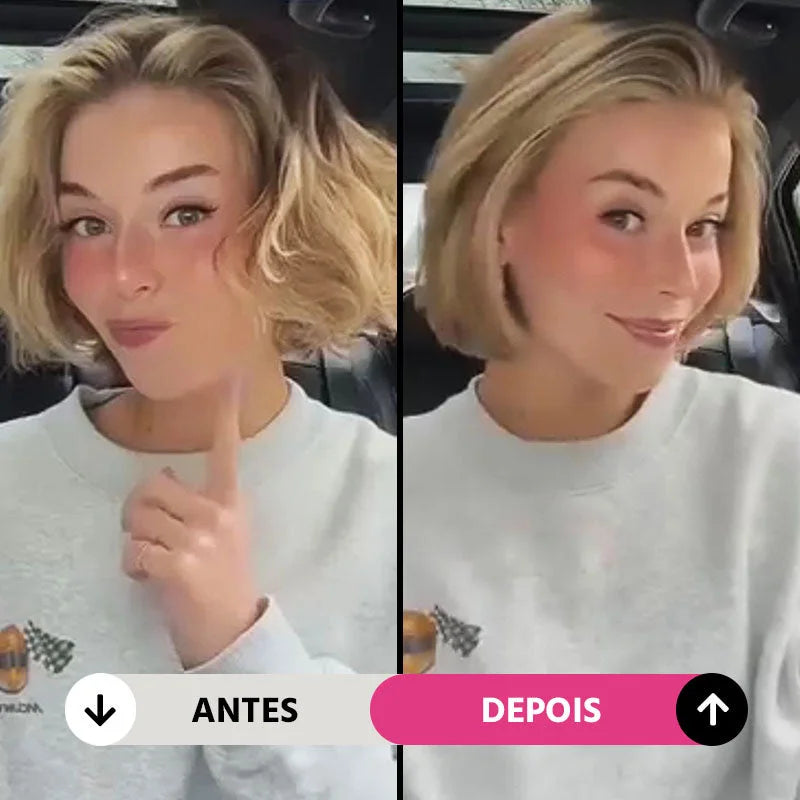 Pente Alisador de Cabelo 5 em 1 Sem Fio AlisaVir